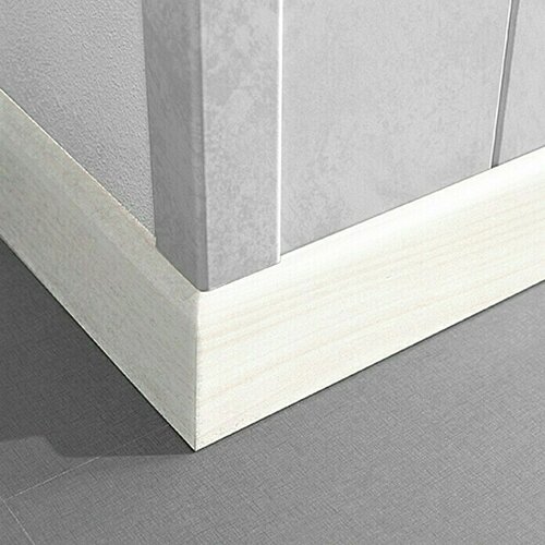 LOGOCLIC Podna lajsna K 58 kruška bijela (2,6 m x 10 mm x 58 mm) Cijene