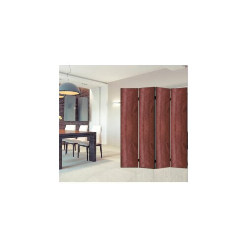  Paravan Amsterdam pli? 4 krila 160x175cm crvena Cene