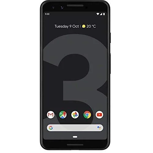 Google Obnovljeno - znaki rabe - GSM PIXEL 3 ČRN, (21160320)