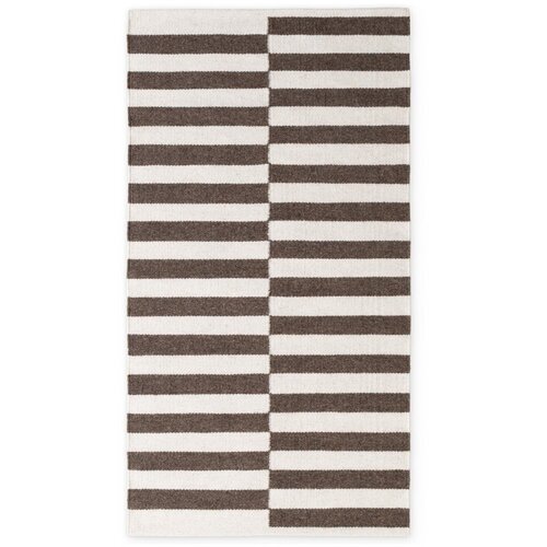 Hanse Home Bela/rjava obojestranska/ročno tkana volnena preproga 80x150 cm Vika &amp;ndash; Slike