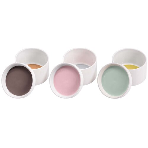Remember Porcelanast komplet za serviranje 3 ks ø 9 cm Mono – Cene