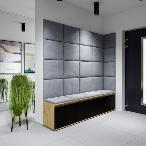 PKMebel Komplet za hodnik Emi 3 - artisan hrast Slike