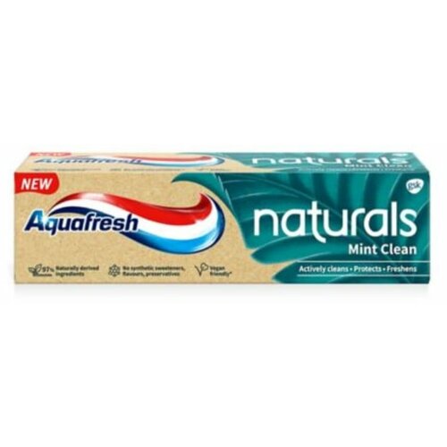 Aquafresh naturals mint clean pasta za zube 75ml Slike