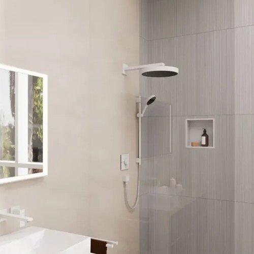 Hansgrohe rainfinity 250 tu&amp;scaron; ruža 1 jet, bela mat 26228700 Slike