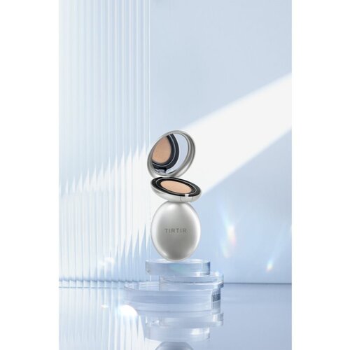 TIRTIR Mask Fit Aura Cushion hidratantni puder u spužvici za sjaj lica nijansa 35N Walnut 18 g Slike
