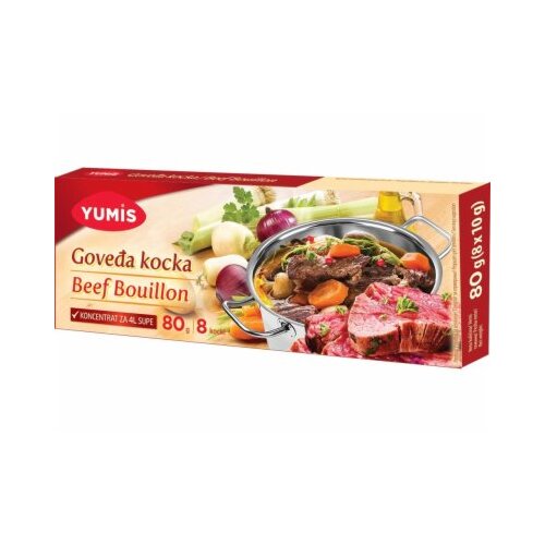 Yumis goveđa supa u kocki 80g Cene