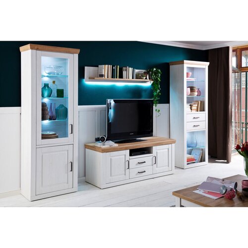 Livetastic REGAL 73/210/40 cm barve hrasta, barve pinije Slike