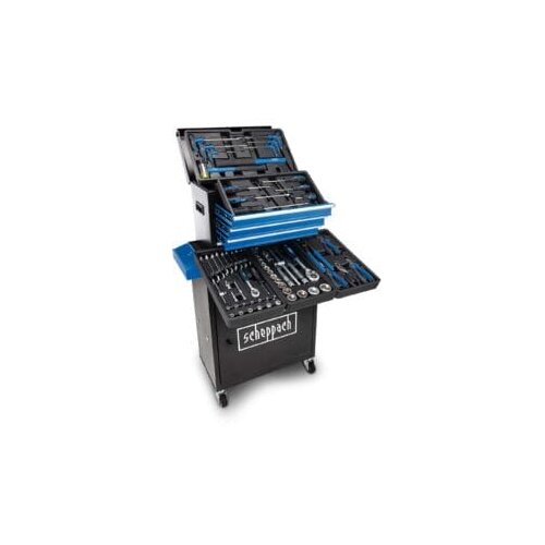 Scheppach SET kolica za alat sa 70 komada pribora TW1200 Slike
