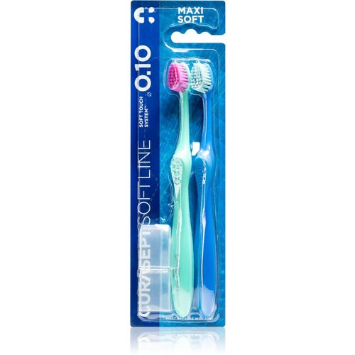 Curasept Softline 0.10 Maxi Soft 2Pack zobna ščetka 2 kos Cene