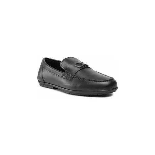 Calvin Klein Nizki čevlji Dricing Shoe Bold Logo HM0HM00519 Črna