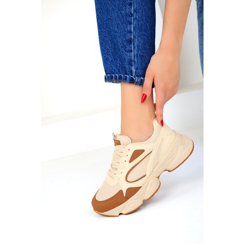 Soho Tan-Beige Women's Sneaker 17226 Slike