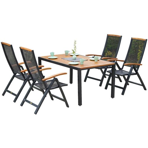 Gardenson Vrtna Garnitura Tilos, 5-Delno, Masivno Slike