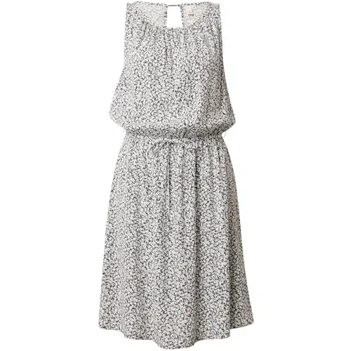 QS Ljetna haljina svijetloplava / grafit siva / bijela