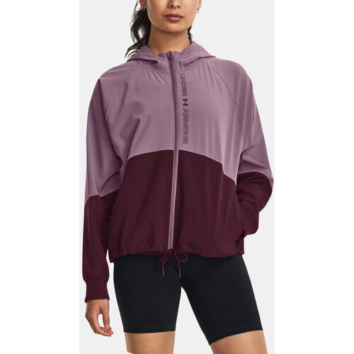 Under Armour Jacket Woven FZ Jacket-PPL - Women Slike