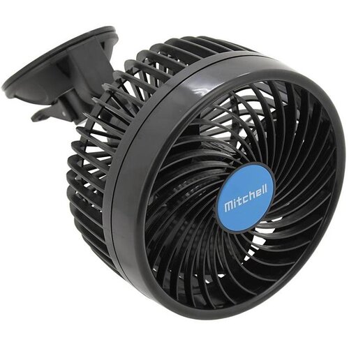  ventilator sa prianjalicom za automobil 9W/12V, crni Cene