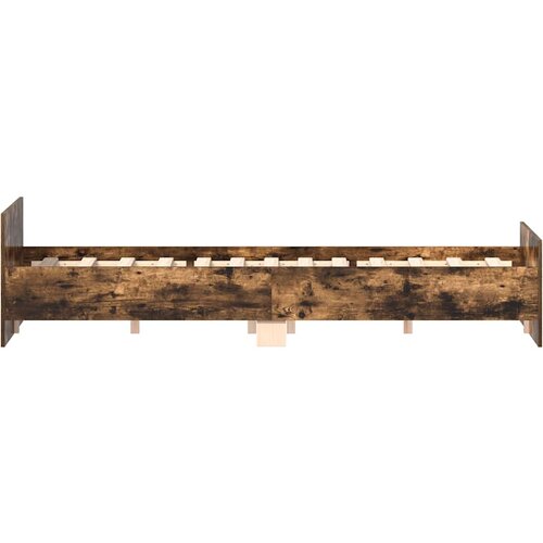  Okvir kreveta s uzglavljem i podnožjem boja hrasta 140 x 200 cm Slike