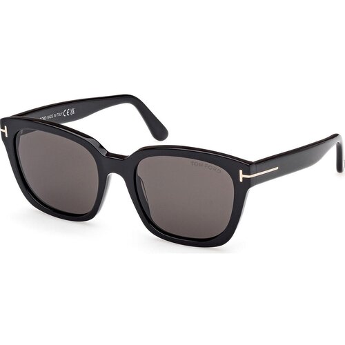 Tom Ford Haylay FT1216 01A ONE SIZE (53) Črna/Rjava Cene