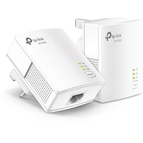 TP-Link Technologies Co., Ltd. TP-Link TL-PA7017 KIT ,AV 1000 Gigabit Powerline Starter Kit, TL-PA7017KIT Slike