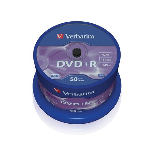 Verbatim DVD + R disk 4,7 GB, 16x, (AZO) 50 kos Cene