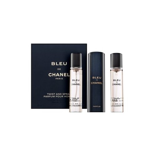 Chanel Bleu de parfem &amp;quot;okreni i poprskaj&amp;quot; 3x20 ml za mu&amp;scaron;karce Slike