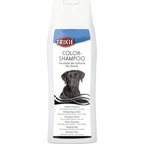 Trixie Šampon za pse sa tamnom dlakom Colour Black, 250 ml Slike