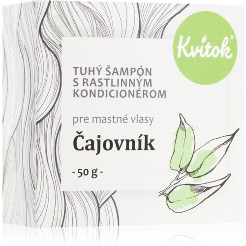 Kvitok Tea tree trdi šampon za mastne lase 50 g Cene