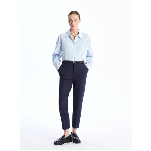 LC Waikiki Belted Waist Carrot Cut Women's Trousers