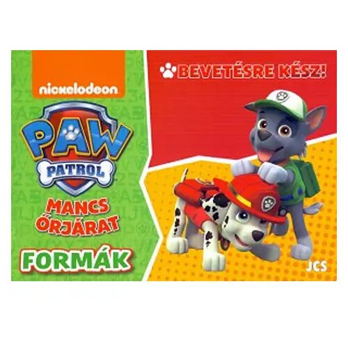 JCS Media PAW Patrol: Spremni za akciju! - Knjiga aktivnosti o oblicima outlet Cijene