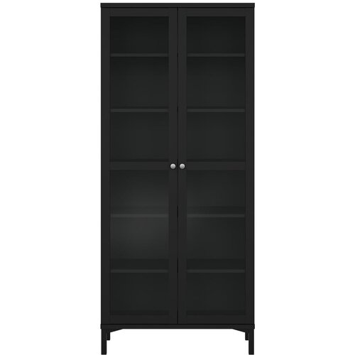 Tvilum Crna vitrina 89x203 cm Roma – Cijene