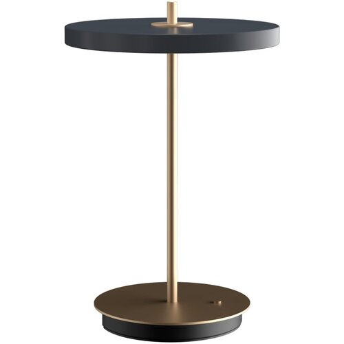 UMAGE Antracitno siva LED zatemnitvena namizna svetilka s kovinskim senčnikom (vi&amp;scaron;ina 31 cm) Asteria Move &amp;ndash; Slike