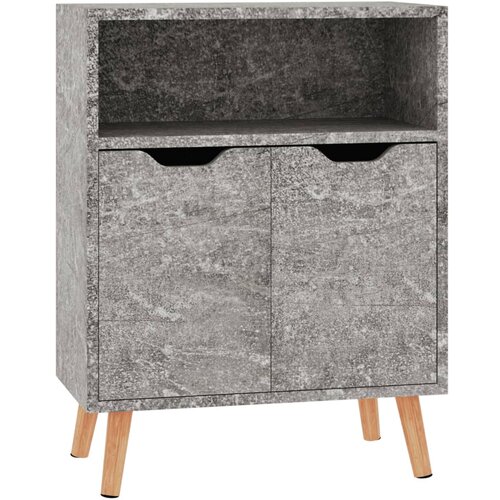 Maison Chic Komoda - Predalnik betonsko siva 60x30x72 cm inženirski les, (21720672) Slike