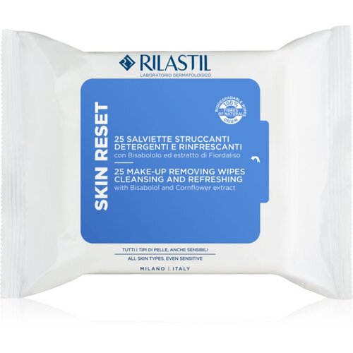 Rilastil Skin Reset maramice za či&scaron;ćenje i skidanje make-upa 25 kom Cijene