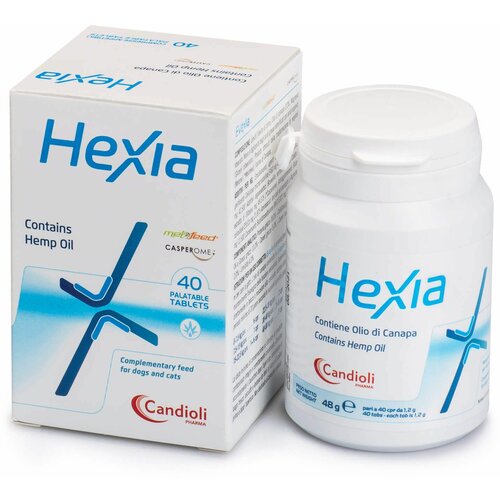 Candioli Hexia dodatak ishrani za pse i mačke sa uljem konoplje 40 tableta Cene