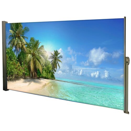 Garden Pleasure Metalno-tkaninski balkonski paravan 300x160 cm - Cijene