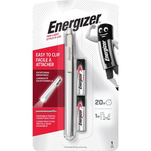 Energizer LED Penlight Metal Penlight baterijski pogon 35 lm 50 g Metalna Cijene