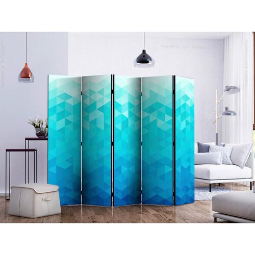 Artgeist Paravan Azure Pixel I, 5-Delni, Akustičen Slike