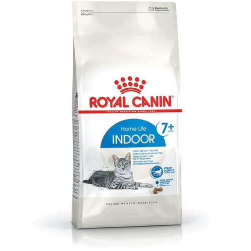 Royal Canin indoor 7+ - hrana za starije kućne mačke od 7 do 12 godina (400g, 1,5kg) 400g Slike