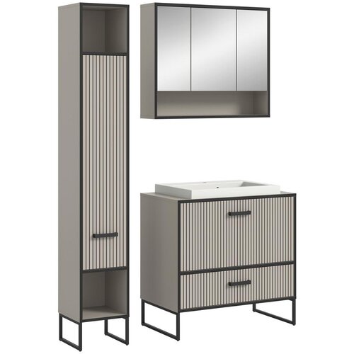 MID.YOU Kopalnica Bagno, Ka&amp;scaron;mir, 3-Delna Slike