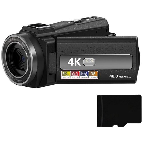 INF kamkorder 4K/48MP/16x zoom/ir nočni vid/daljinski upravljalnik/32GB kartica, (21266055) Cene