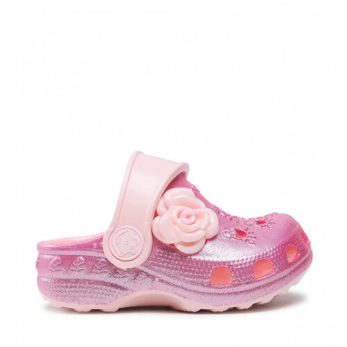 Coqui papuče za devojčice little frog clogs roze Cene