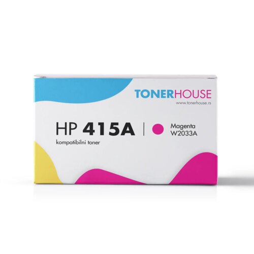 Hp 415A toner kompatibilni magenta / W2033A - sa čipom Cene