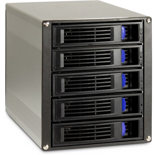 InterTech ST-5255 HDD enclosure Black 2.5 /3.5 Slike