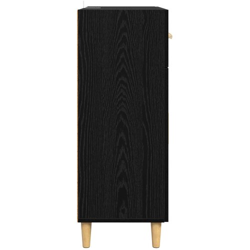  Kreveta Crni hrast 34 x 69.5 x 89 cm Konstruirano drvo Slike