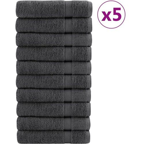 vidaXL Ručnici za ruke SOLUND 50 kom antracit 50 x 100 cm 600 gsm Cijene