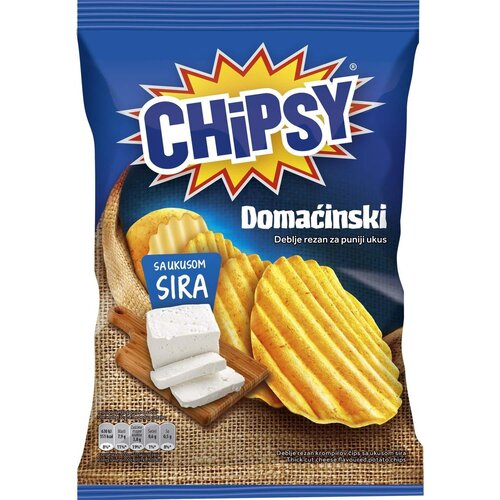 CHIPSY Čips MARBO domaćinski sir 145g Slike