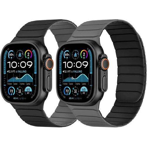 TASIKAR dvostranski magnetni silikonski pa&scaron;ček za Apple Watch 42&ndash;49 mm Cene