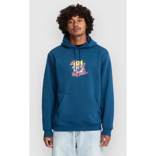 Volcom Noder Po Pulover s kapuco cosmic blue Slike