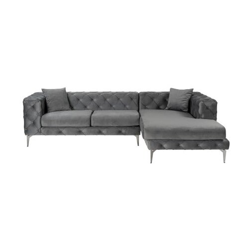 Atelier Del Sofa ugaona garnitura como eco right anthracite Cene