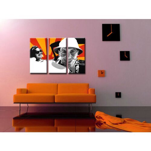  Ručno  slikane slike na platnu pop art fear and loathing in las vegas  () Cene