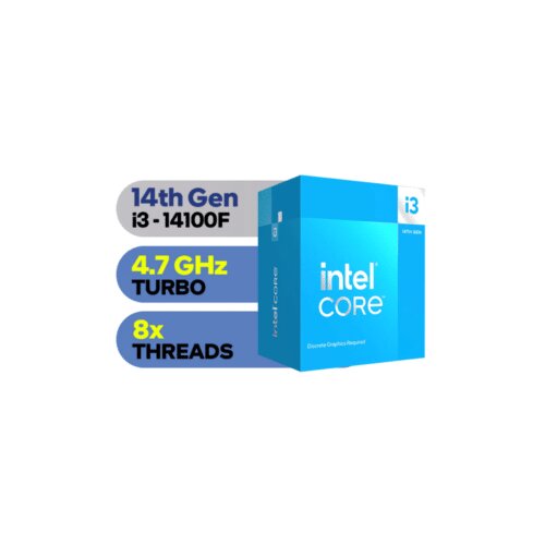  CPU Intel Core i3-14100F 3.5GHz 12MB L3 LGA1700 Cijene